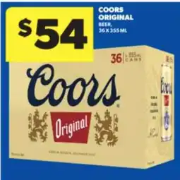 Real Canadian Liquorstore Coors Original offer