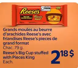 Walmart Reese's Big Cup stuffed with Pieces King offer