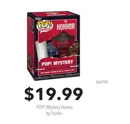 GameStop POP! Mystery Horror by Funko offer
