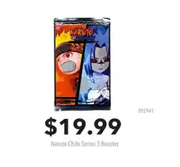 GameStop Naruto Chibi Series 3 Booster offer