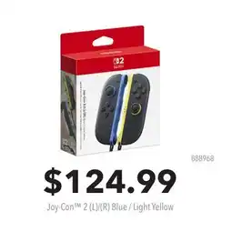 GameStop Joy-Con 2 (L)/(R) Blue / Light Yellow offer
