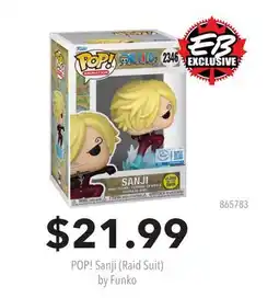 GameStop POP! Sanji (Raid Suit) by Funko offer