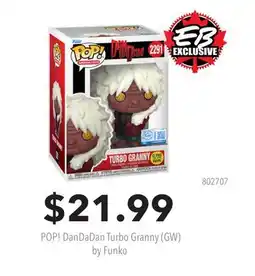 GameStop POP! DanDaDan Turbo Granny (GW) by Funko offer