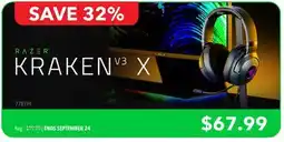 GameStop RAZER KRAKEN V3 X offer