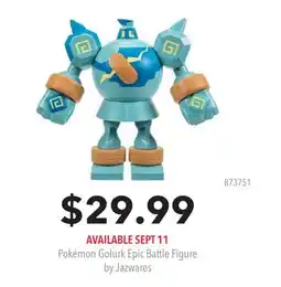 GameStop Pokémon Golurk Epic Battle Figure by Jazwares offer