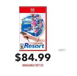 GameStop NINTENDO SWITCH SPORTS RESORT offer