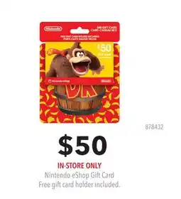 GameStop Nintendo eShop Gift Card offer