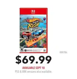 GameStop HOT WHEELS INFINITE RUSH offer