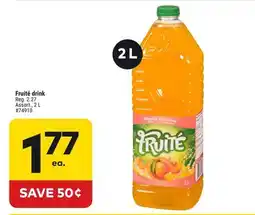 Giant Tiger Fruité drink offer
