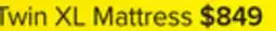 Leon's Kingsdown Paxton Medium Euro Top Twin XL Mattress offer
