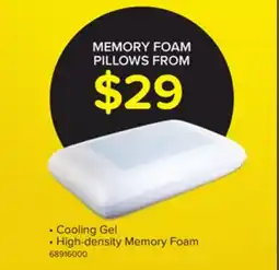Leon's Cool Gel Standard Memory Foam Pillow offer