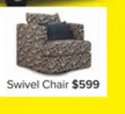 Leon's Laila Swivel Accent Chair - Multi Colour offer