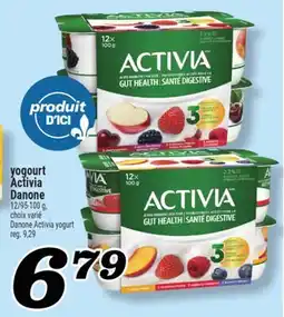 Marché Richelieu YOGOURT ACTIVIA DANONE | DANONE ACTIVIA YOGURT offer
