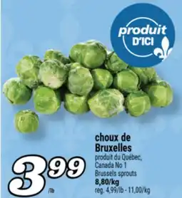 Marché Richelieu CHOUX DE BRUXELLES | BRUSSELS SPROUTS offer
