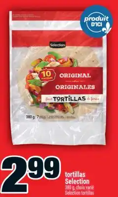 Super C tortillas Selection | Selection tortillas offer