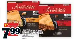 Super C pâté au poulet Irrésistible | Irrésistible chicken pie offer