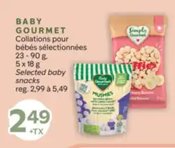 Brunet BABY GOURMET Collations pour bébés sélectionnées offer