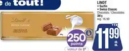 Jean Coutu LINDT Surfin, Swiss Classic Chocolates offer