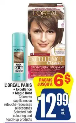 Jean Coutu L'ORÉAL PARIS Excellence, Magic Root Selected hair colouring and touch-up products offer