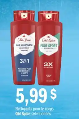 Jean Coutu Nettoyants pour le corps Old Spice sélectionnés offer