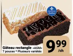 Pasquier Gâteau rectangle AGM offer