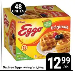 Pasquier Gaufres Eggo Kellogg's offer