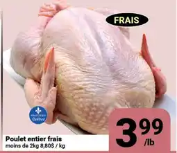 Pasquier Poulet entier frais offer