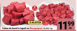 Pasquier Cubes de bœuf à ragoût ou Bourguignon offer