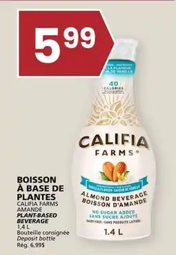 Rachelle-Bery Grocery CALIFIA FARMS AMANDE PLANT-BASED BEVERAGE offer