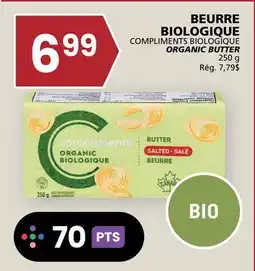 Rachelle-Bery Grocery COMPLIMENTS BIOLOGIQUE ORGANIC BUTTER offer