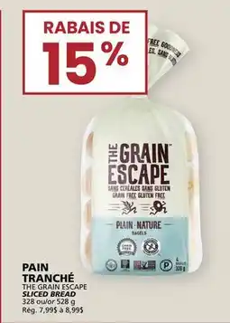 Rachelle-Bery Grocery THE GRAIN ESCAPE SLICED BREAD offer