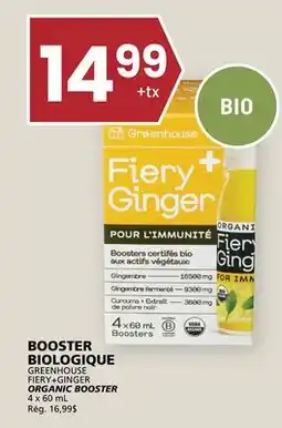 Rachelle-Bery Grocery GREENHOUSE FIERY+GINGER ORGANIC BOOSTER offer