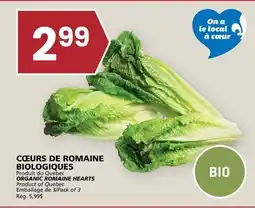 Rachelle-Bery Grocery ORGANIC ROMAINE HEARTS offer