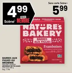 Rachelle-Bery Grocery NATURE'S BAKERY BROWNIE OR FIG BARS offer