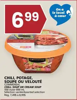 Rachelle-Bery Grocery COMMENSAL CHILI, SOUP OR CREAM SOUP offer