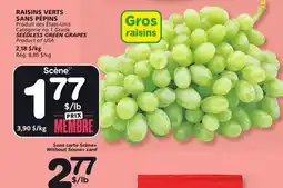 Marches Tradition SEEDLESS GREEN GRAPES offer