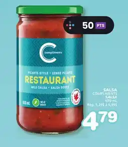 Marches Tradition COMPLIMENTS SALSA offer