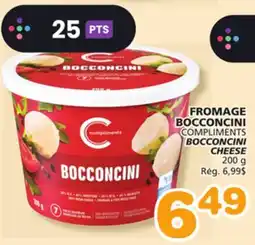 Marches Tradition COMPLIMENTS BOCCONCINI CHEESE offer