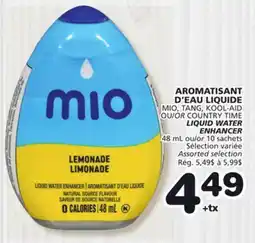 Marches Tradition MIO, TANG, KOOL-AID OR COUNTRY TIME LIQUID WATER ENHANCER offer