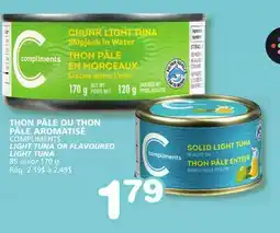 Marches Tradition COMPLIMENTS LIGHT TUNA OR FLAVOURED offer