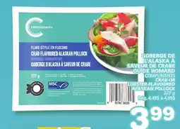 Marches Tradition COMPLIMENTS CRAB-OR LOBSTER-FLAVOURED ALASKAN POLLOCK offer