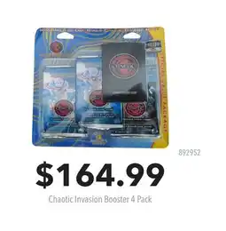 GameStop Chaotic Invasion Booster offer