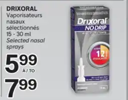 Brunet DRIXORAL Vaporisateurs nasaux sélectionnés offer