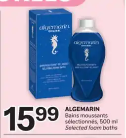 Brunet ALGEMARIN Bains moussants sélectionnés offer