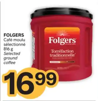 Brunet FOLGERS Café moulu sélectionné offer