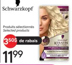 Brunet Schwarzkopf KERATIN BLONDE Produits sélectionnés offer