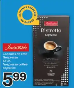 Brunet IRRESISTIBLES Capsules de café Nespresso offer