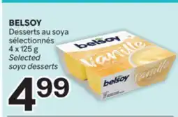 Brunet BELSOY Desserts au soya sélectionnés offer
