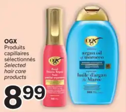 Brunet OGX Produits capillaires sélectionnés offer