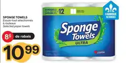 Brunet SPONGE TOWELS offer